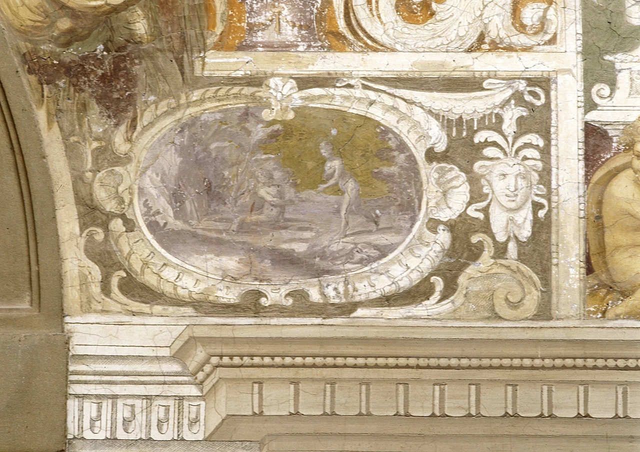 Paesaggio con figure - Villa Medicea della Petraia, Firenze